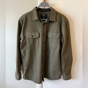BYLT Basics Coastal Overshirt - Used - Large - Dark-Olive